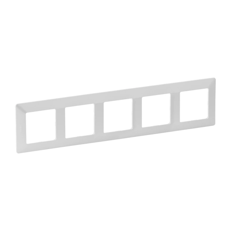pvc петорна рамка, перла, legrand, valena life, 754145