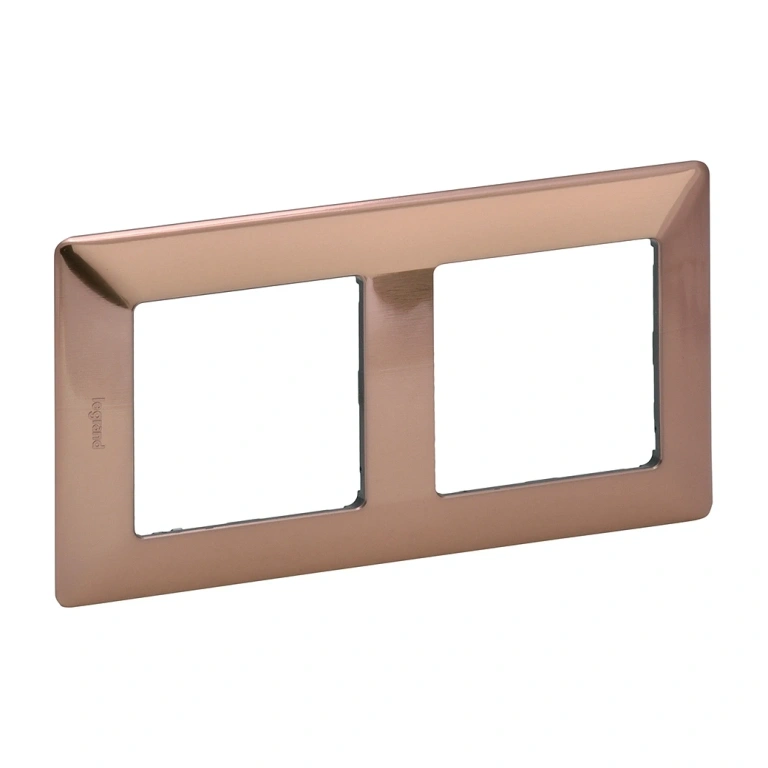 pvc двойна рамка, мед, legrand, valena life, 754162
