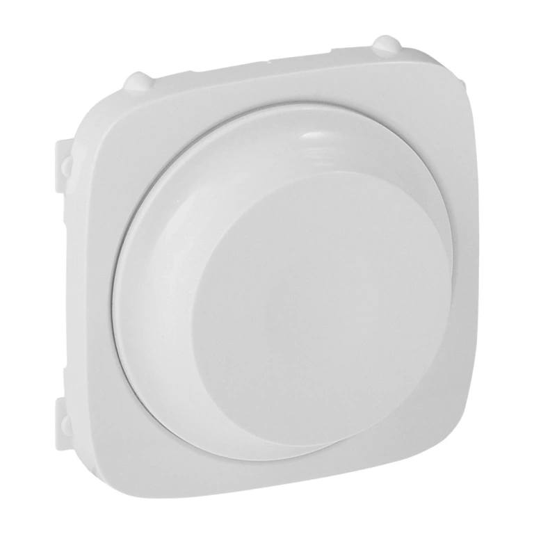 pvc лицев панел за ротационен димер, бял, legrand, valena allure, 752045