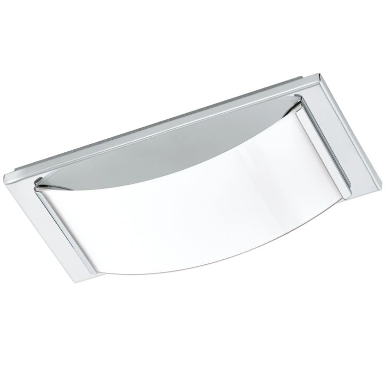 Метален плафон, chrome, eglo, wasao 1, led 1x5.4w, 3000k, 510lm, 94881