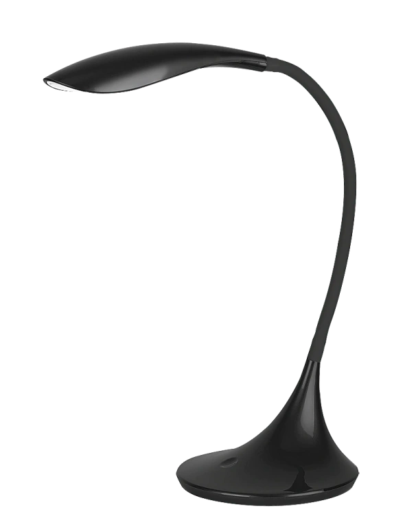 Pvc работна лампа, black, rabalux, dominic, led 4,5w, 3000k, 480lm, 4164