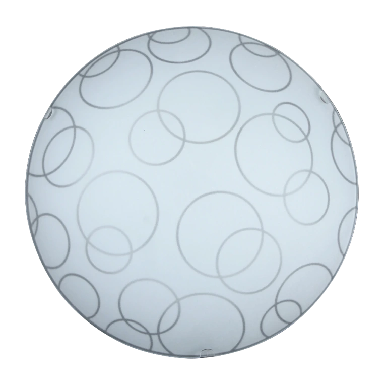 Стъклен плафон, white/transparent, rabalux, ada, 1x60w, 1843