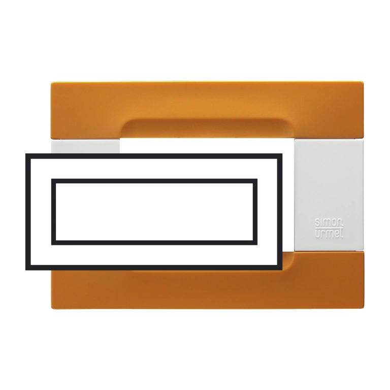 pvc седеммодулна рамка, orange san francisco, simon urmet, kadra, 10807.b.30