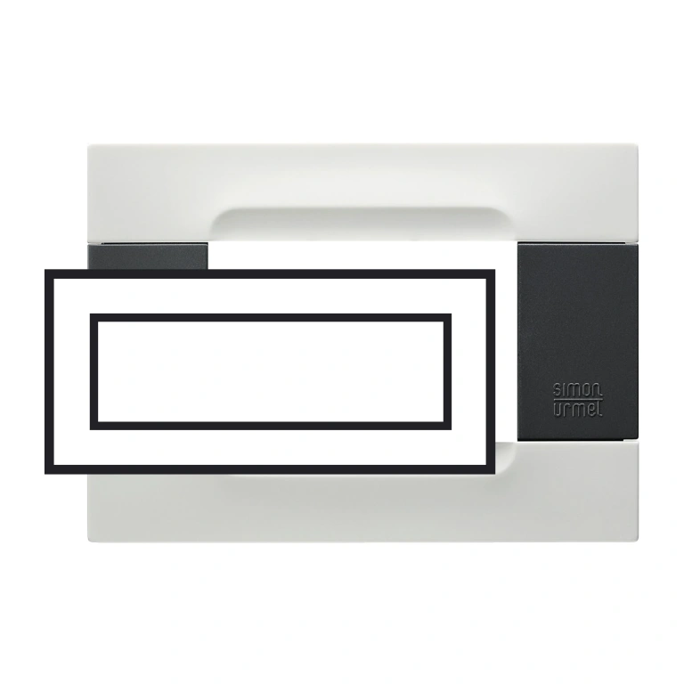 pvc седеммодулна рамка, white helsinki, simon urmet, kadra,10807.01