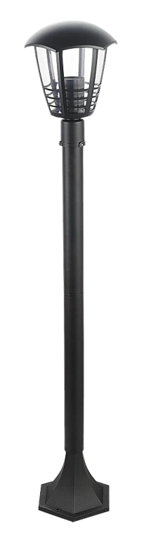 Метален градински стълб, black, rabalux, marseille, 1x60w, 8568