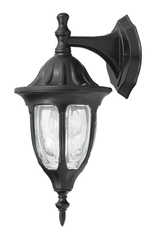 метален градински аплик, black, rabalux, milano, 1x60w, 8341
