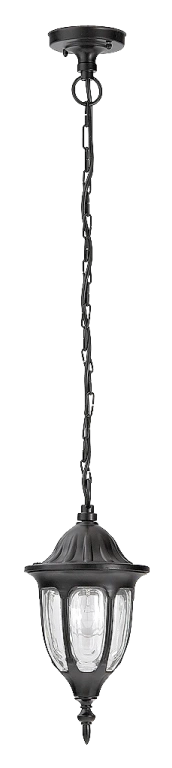 метален градински пендел, black, rabalux, milano, 1x60w, 8344