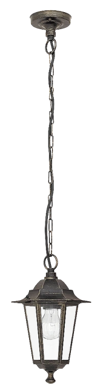 метален градински пендел, antique gold, rabalux, velence, 1x60w, 8238