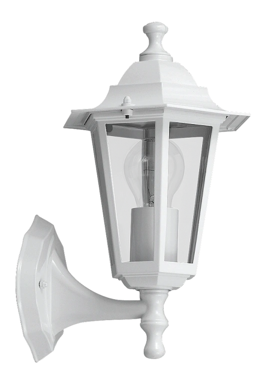 Метален градински аплик, white, rabalux, valence, 1x60w, 8203