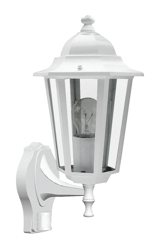 Метален градински аплик, white, rabalux, valence, 1x60w, 8216