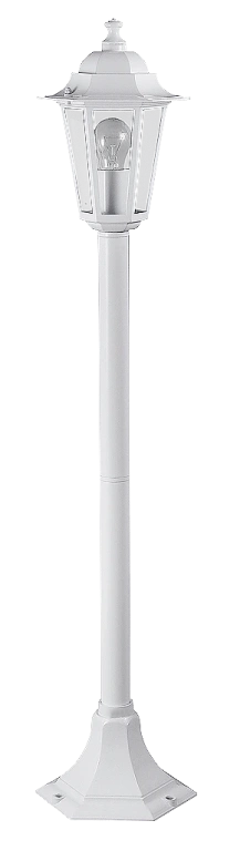 метален градински стълб, white, rabalux, velence, 1x60w, 8209