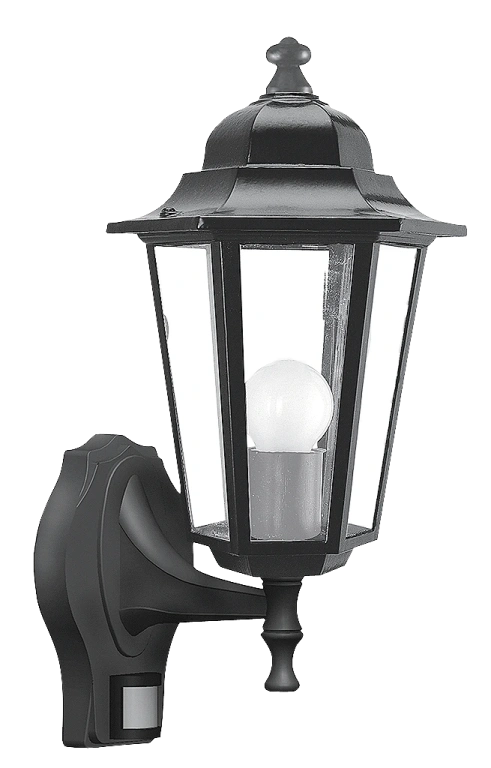 метален градински аплик, black, rabalux, valence, 1x60w, 8217