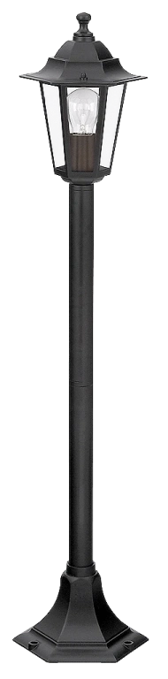 метален градински стълб, black, rabalux, velence, 1x60w, 8210