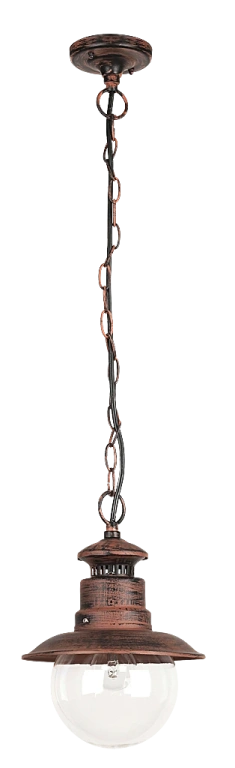 Метален градински пендел, antique brown, rabalux, odessa, 1x60w, 8164