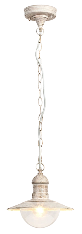 метален градински пендел, antique white, rabalux, oslo, 1x60w, 8740