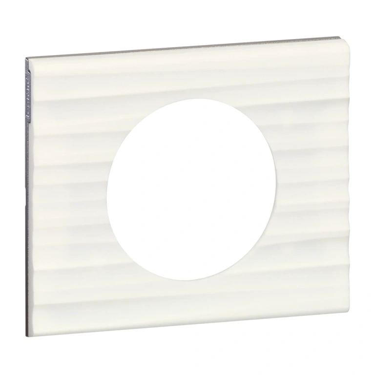 метална рамка, бял corian, legrand, celiane, 69011