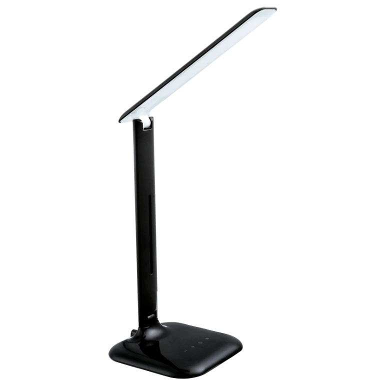 pvc работна лампа, black, eglo, caupo, led 2.9w, 3000k, 280lm, 93966