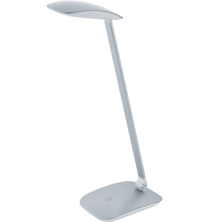 Pvc работна лампа, silver, eglo, cajero, led 5w, 4000k, 540lm, 95694