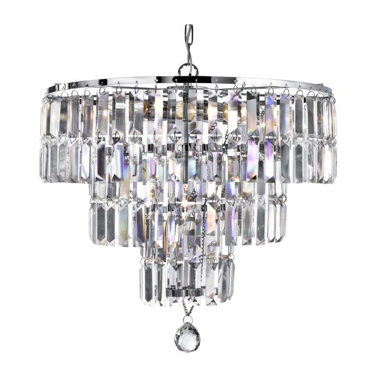 Полилей, chrome, searchlight, empire, 5x7w, 1375-5cc