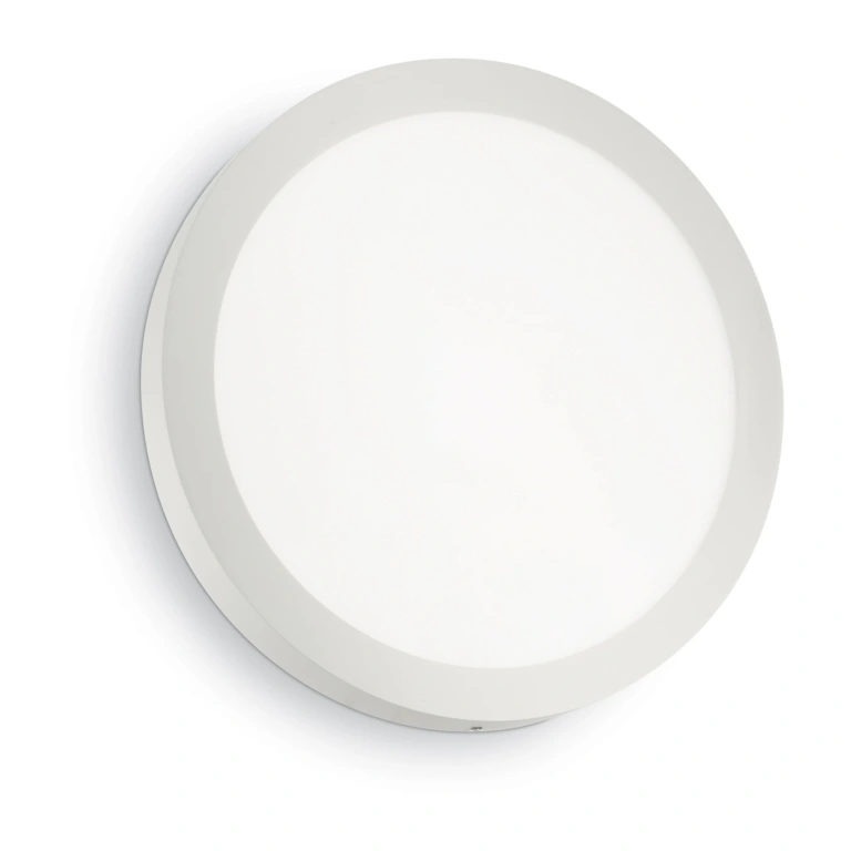 Led панел за външен монтаж, bianco, ideal lux, universal  round, led 1x24w, 1400lm, 138619