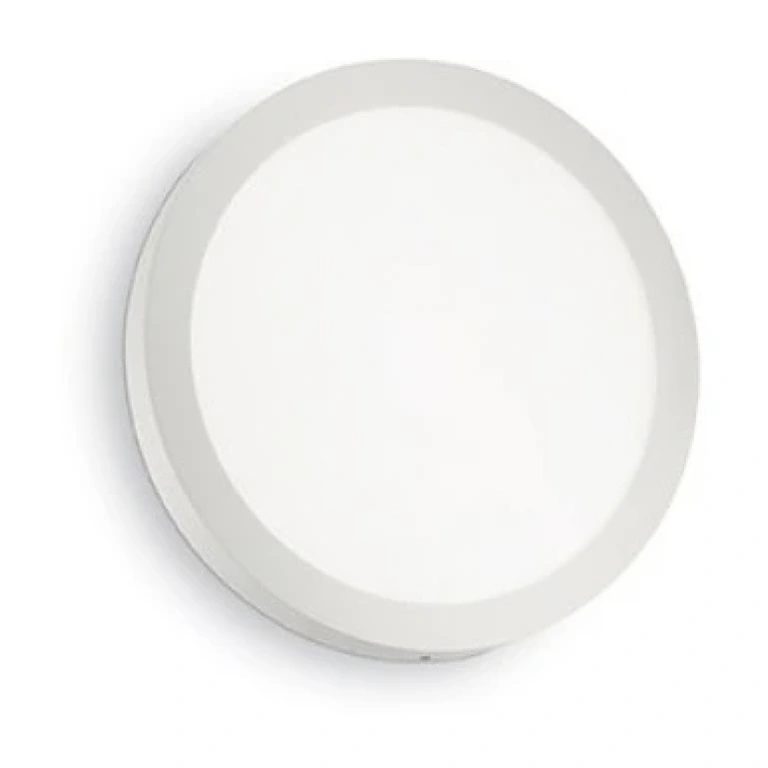 Led панел за външен монтаж, bianco, ideal lux, universal round, led 1x18w, 1000lm, 138602