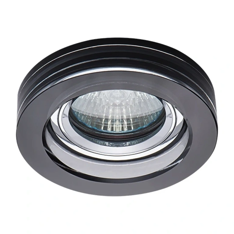 Стъклена луна, black, kanlux, morta b ct-dso50-b, 1x50w, 22116