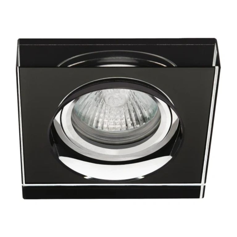 Стъклена луна, black, kanlux, morta b ct-dsl50-b, 1x50w, 22110