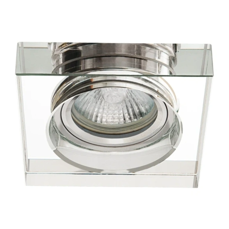 стъклена луна, silver, kanlux, morta b ct-dsl50-sr, 1x50w, 22112