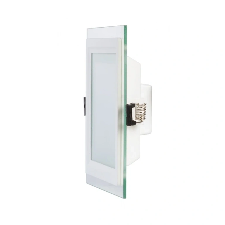 Led панел за вграждане, бял, ultralux, led 6w, бяла светлина, 4200k, 420lm, LPSG642