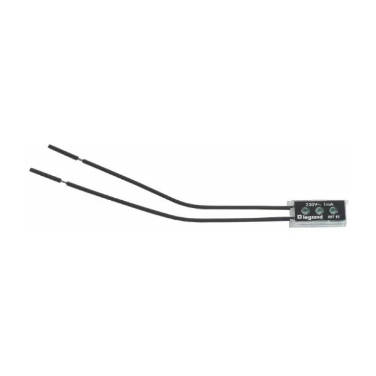 Led индикатор, за метална основа ip44/ik8, бял, legrand, 89719