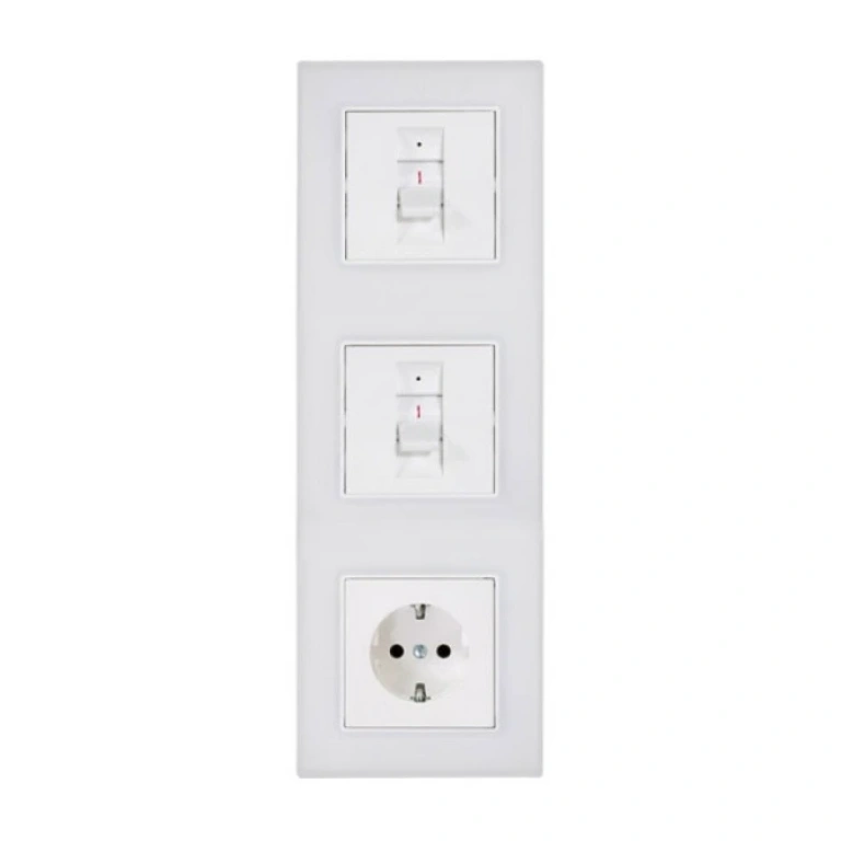 Бойлерно табло, скрит монтаж, бял, тройна комбинация, лабео, 25a+16v, atra, 4233