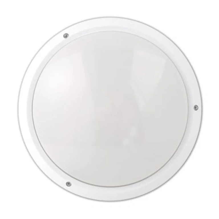Плафон орион 102, пластмаса,ip54, 60w, бял, atra, 3102