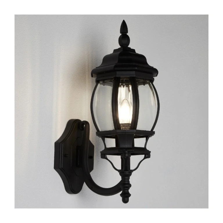 Метален градински аплик, black, searchlight, bel aire, 1x40w, 7144-1