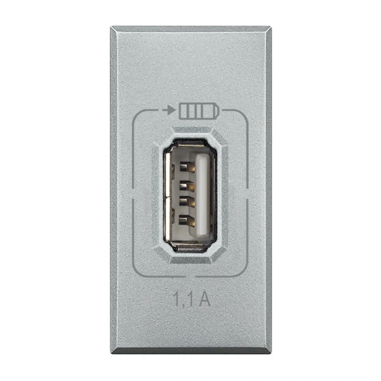 usb розетка за зареждане, tech, bticino, axolute, hc4285c1