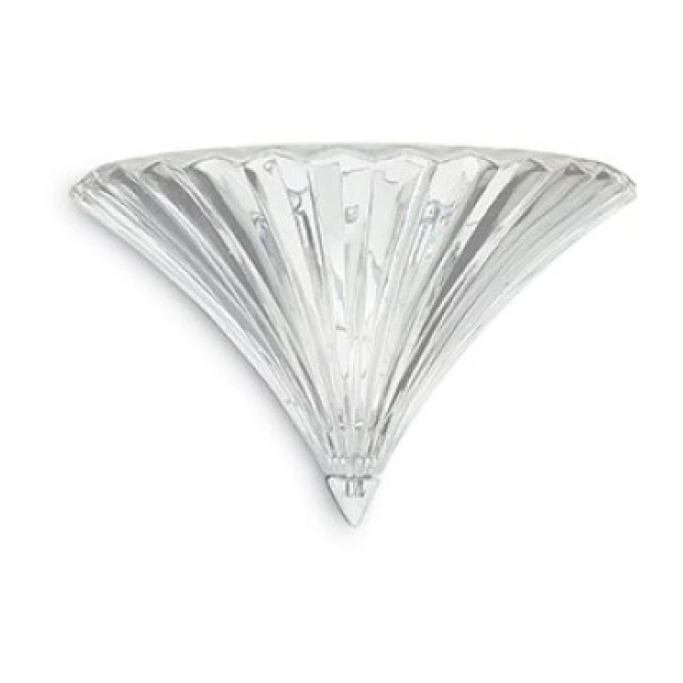 Стъклен аплик, trasparente, ideal lux, santa ap1 big, 1x40w, 087368