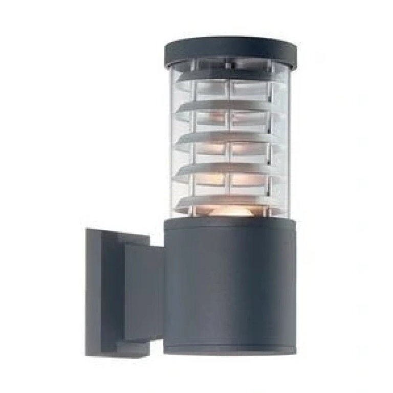 метално градинско тяло, antracite, ideal lux, tronco ap1, 1x60w, 027005