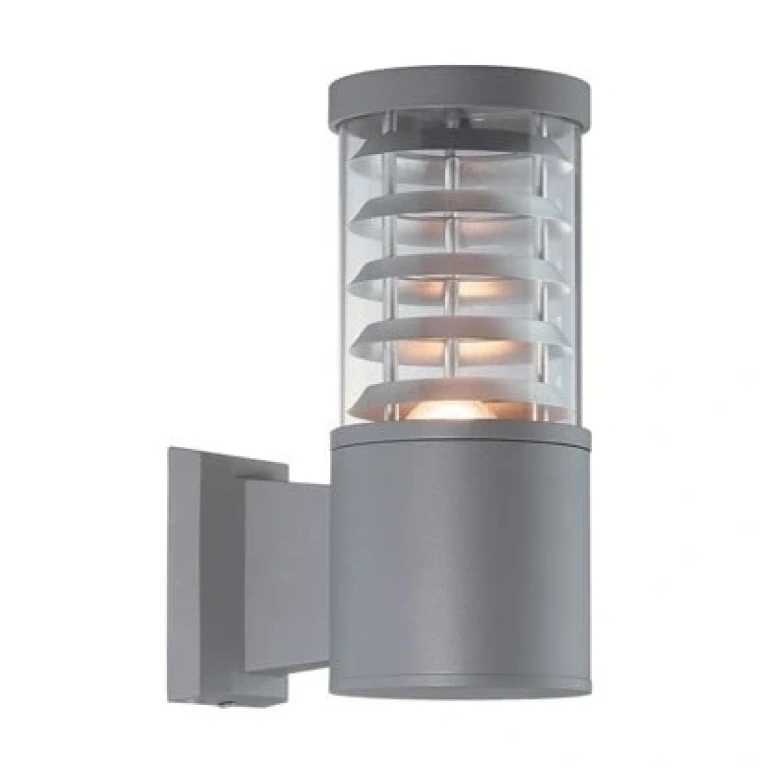 метално градинско тяло, grigio, ideal lux, tronco ap1, 1x60w, 026978