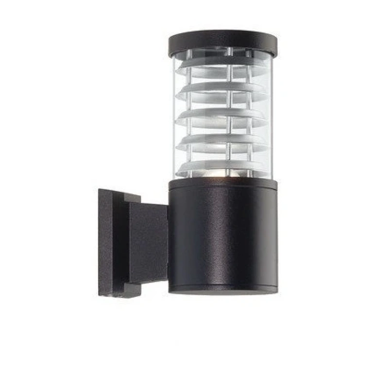 метално градинско тяло, nero, ideal lux, tronco ap1, 1x60w, 004716