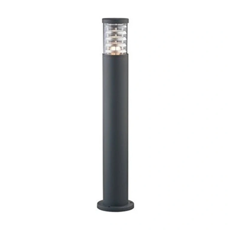метално градинско тяло, antracite, ideal lux, tronco pt1 big, 1x60w, 026992