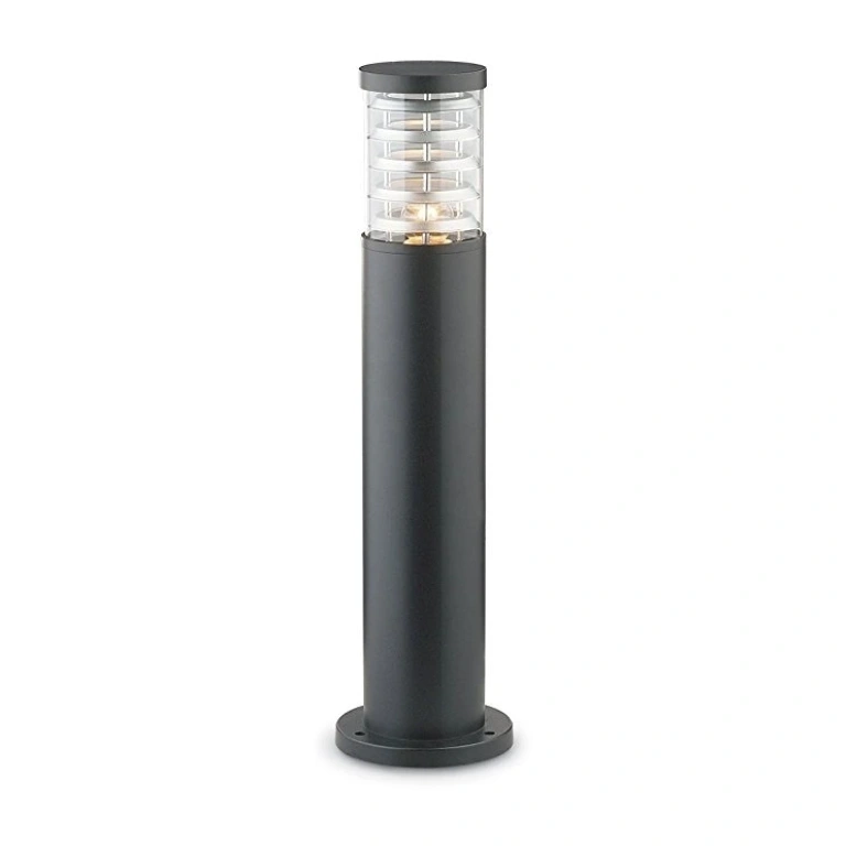 метално градинско тяло, nero, ideal lux, tronco pt1 small, 1x60w, 004730