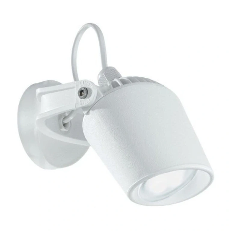акрилно градинско тяло, bianco, ideal lux, minitommy ap1, 1x4,5w, 096483