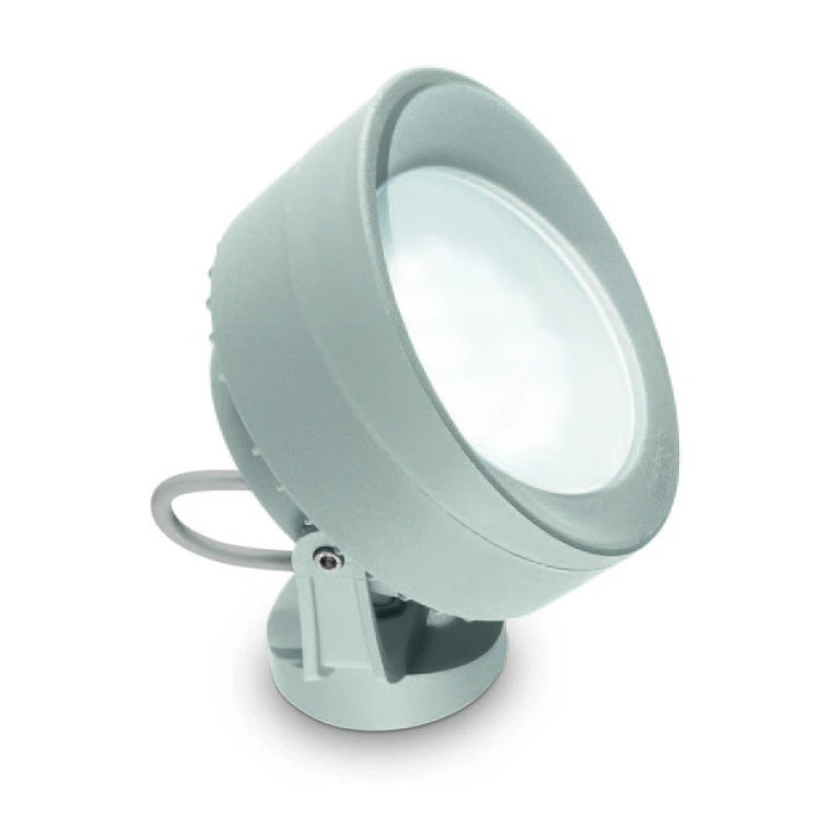 акрилно градинско тяло, grigio, ideal lux, tommy pt1, 1x7w, 145334