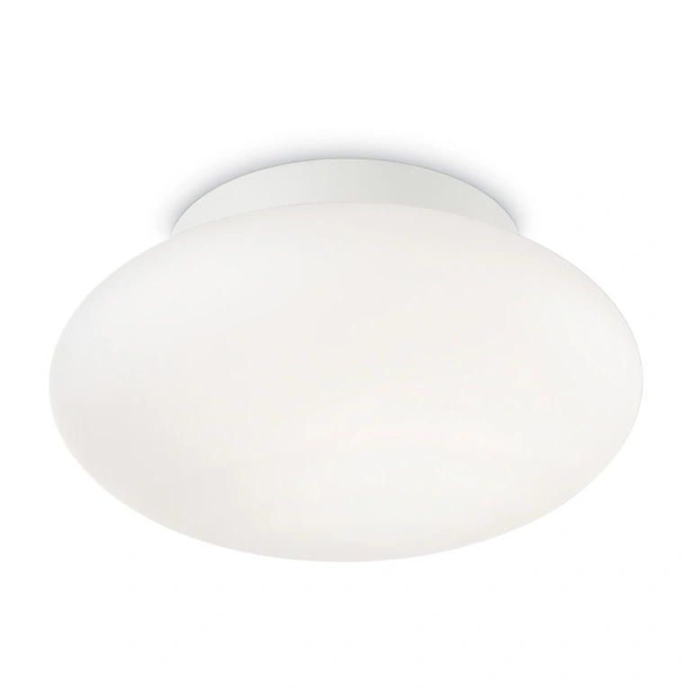 Pvc градинско тяло, bianco, ideal lux, bubble pl1, 1x60w, 135250
