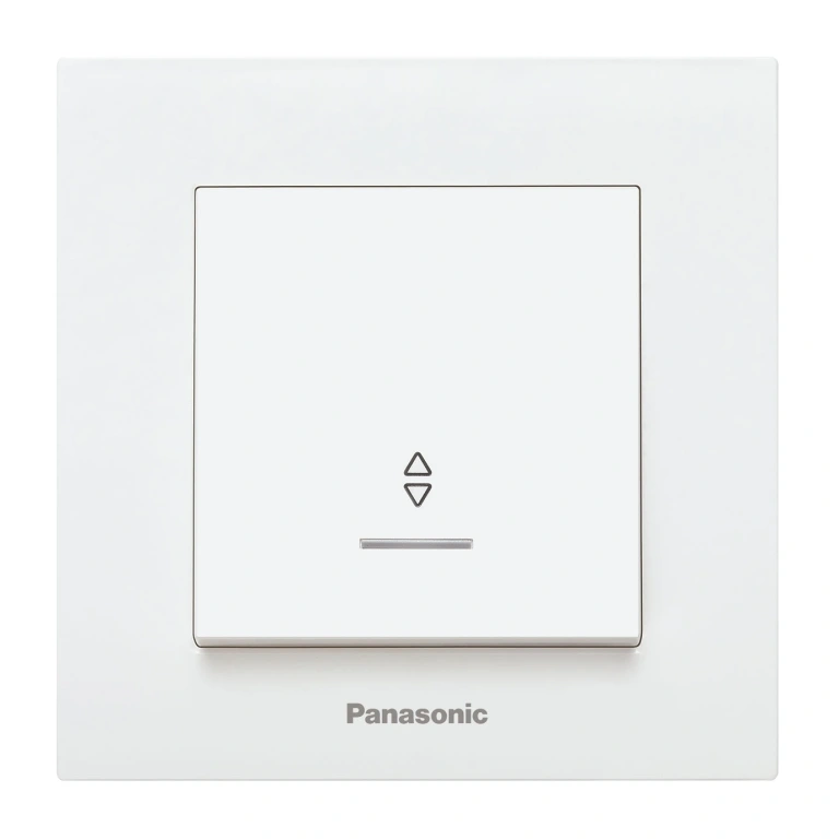 Девиаторен ключ сх.6 с индикаторна лампичка, бял, viko, karre Panasonic, wktc00042wh