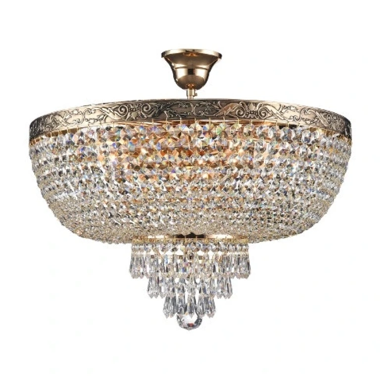 Плафон palace, gold, maytoni,  6xe27, dia890-cl-06-g