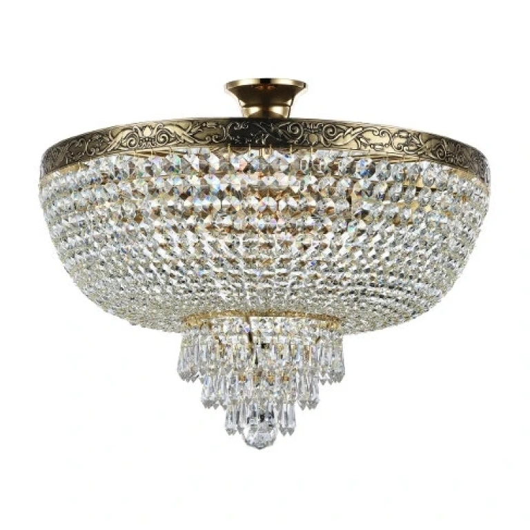 Плафон palace, gold, maytoni,  6xe27, dia890-cl-06-g