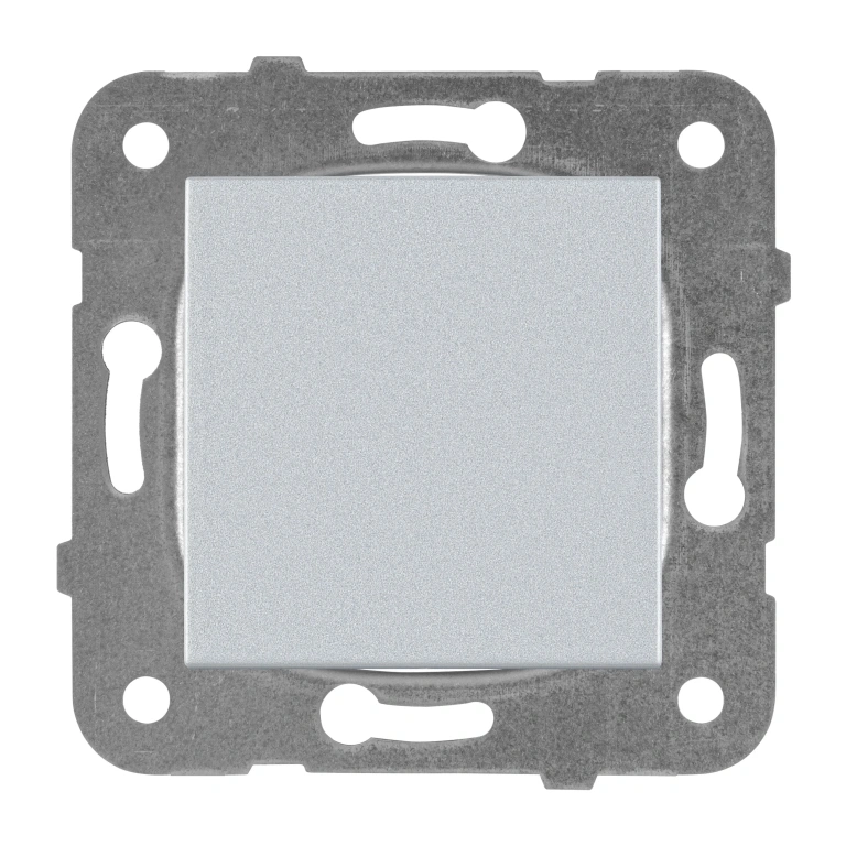 Единичен ключ сх.1, сив, viko, karre Panasonic, wktt00012sl
