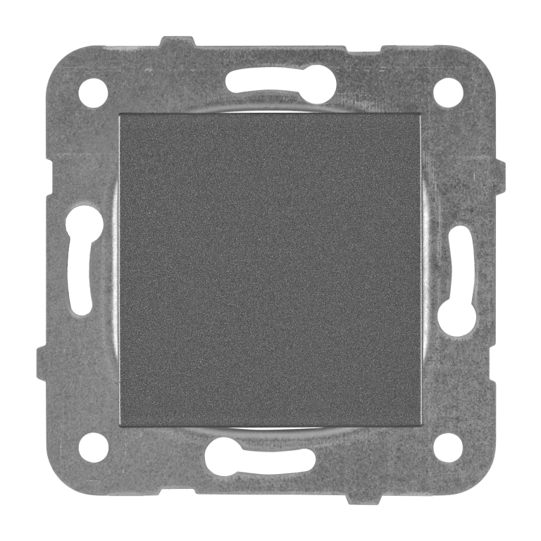 единичен ключ сх.1, тъмно сив, viko, karre Panasonic, wktt00012dg
