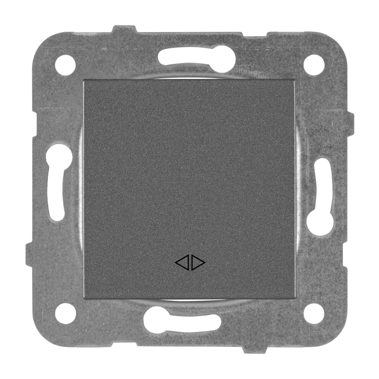 Кръстат ключ сх.7, тъмно сив, viko, karre Panasonic, wktt00052dg