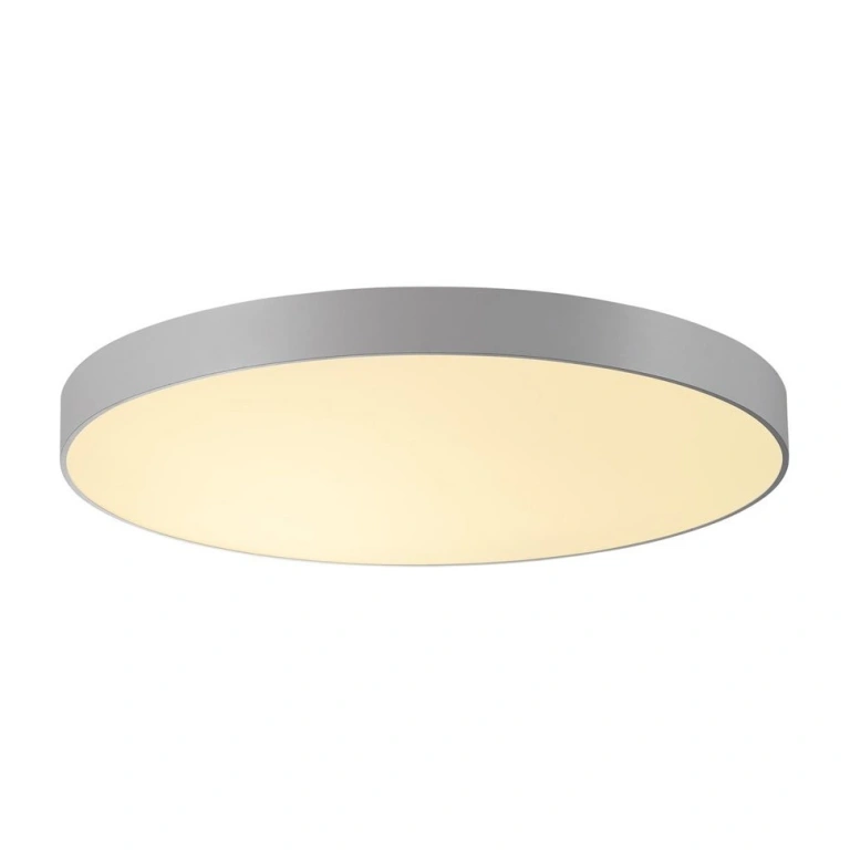 Метален плафон, silver-grey, slv, medo 90 led, led 1x120w, 3000k, 11000lm, 135174